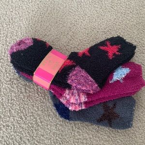 3 pack cozy plush socks